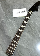 24 inch short scale maple electric guitar neck 22 fret rosewood block inlay picture