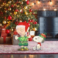 Peanuts 2 Dimensional Holiday Christmas Lighted LED Outdoor Indoor DÉCOR 32IN Ch picture