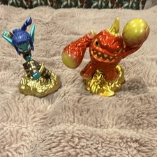 Activision Skylanders Eons Elite bundle of Stealth Elf & Eruptor tested and work picture