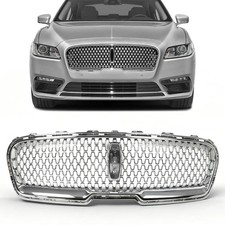JOLONG Front Bumper Grille W/O Camera Hole Fit for Lincoln Continental 2017-2020 picture