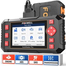 ABS SRS Engine Transmission Diagnostics NT604 OBD2 Scanner 4.3in Case Cable picture
