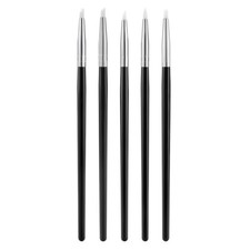 Dental Composite Resin Brush Porcelain Teeth Silicone Pen Silicone 5Pcs /Set picture