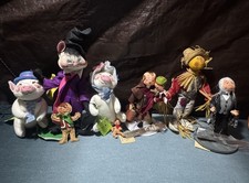 Vintage Annalee Mobilitee Dolls Lot of 8 picture