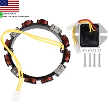 Alternator Stator Coil 2Pin w/Regulator For Briggs & Stratton 10-16 Amp 592830 picture