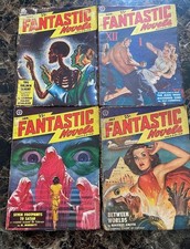 Lot of 4 Fantastic Novels Pulps March 1949 , Jan 1949 , March 1950 July 1949 picture