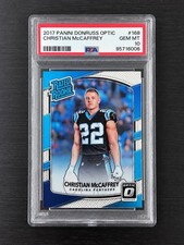 2017 Panini Donruss Optic Christian McCaffrey GEM MT PSA 10 📈📈📈 picture