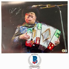 Ramon Ayala Signed 11x14 Photo BECKETT COA Rey Del Accordion Tragos Amargos picture