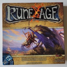 Rune Age Runebound Deckbuilding Fantasy Flight Board Game Complete in box picture