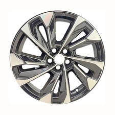 Refurbished Machined and Painted Black Aluminum Wheel 19 x 7.5 picture