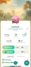 Pokemon Shiny Lechonk  Registered or Unregistered  30 Days Friendship  Go picture