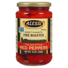6x Alessi Fire Roasted Italian Red Peppers Spice Seasoning Cooking Lot Bulk 7oz picture