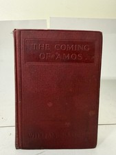 The Coming of Amos William J. Locke 1924 Dodd Mead Vintage Hardcover Antique picture