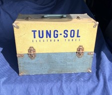 Vintage Tung-Sol Tube Case Full Of Tubes picture