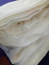 10 Yard Cotton Voile Fabric Soft Light Weight Pure White Soft Fabric For Crafts picture
