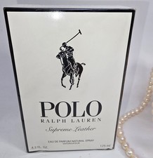 Polo Ralph Lauren Supreme Leather EDP 4.2oz 125ml NIB Sealed Rare picture