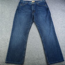 Wrangler 20x Jeans Mens 36x32 Blue Medium Wash Denim 100% Cotton picture