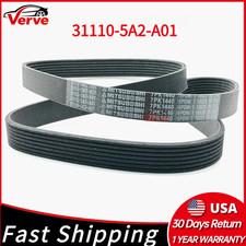 New Serpentine Drive Belt 31110-5A2-A01 For Honda Accord 2.4L  2013-2017 US picture