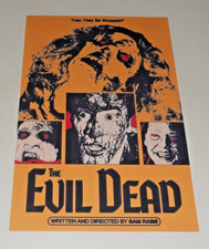 The Evil Dead 1981 Sam Raimi Alternate USA Poster Promo 19
