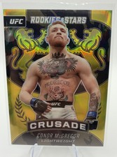 CONOR McGREGOR 2021 Panini Chronicles UFC Rookies & Stars Crusade Card GOLD #/10 picture