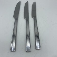 Oneida Chef's Table Everyday Flatware Butter Knives Set of 3 Stainless picture