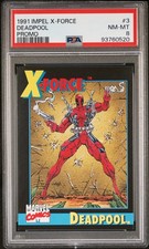 1991 IMPEL X-FORCE PROMO #3 DEADPOOL PSA 8 picture