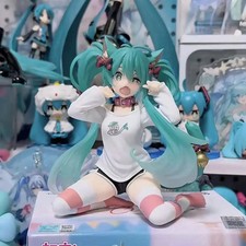 12CM Hatsune Miku Cat Ear Anime Figure PVC Model Toy Gift Collectible picture