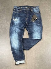 Dsquared2 Cool Guy Slim Fit Men's Stretchy Washed Ripped Blue Jeans picture