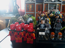 LEGO Minifigure Lot. Marvel, DC, SpongeBob, Over Watch, And Cmf picture