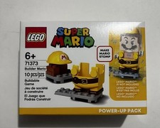 LEGO 71373 Super Mario Builder Mario Power-Up Pack 10 pcs Sealed Retired picture