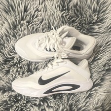 Nike White And Black Women’s 6.5 Shoes Athletic Lightly Worn picture