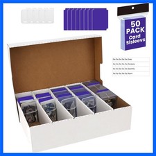 Trading Card Storage Box - 5-Row for Expert Organization & Protection picture