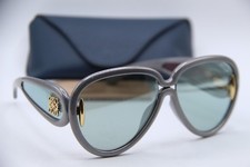 NEW LOEWE LW 40132I 05X BLUE GOLD MIRRORED AUTHENTIC FRAMES SUNGLASSES 65-14 picture