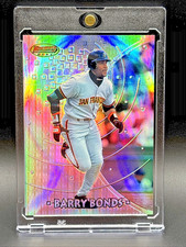 1997 Bowman's Best - Previews Barry Bonds #BBP3 Refractor Sharp Nice🔥 picture