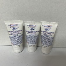 New 3x Kiehl's Ultimate Strength Hand Salve 2.5oz/75ml each picture