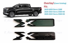 Overlay 2PCS Gloss black X31 Off Road Emblem 2019+ Sierra 1500 2500HD 3500HD picture