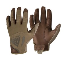 Direct Action Hard Leather Gloves Coyote Brown Medium Touch Screen Compatible picture