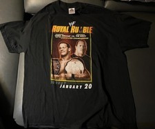 WWF Royal Rumble 2002 Shirt Chris Jericho Vs The Rock Size 2XL picture
