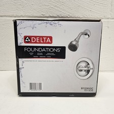 Complete Open-Box Delta Single-Handle Shower Faucet, in Chrome. (Valve Included) picture