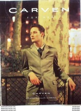 1991 Carven For Men Cosmetic Advertising picture