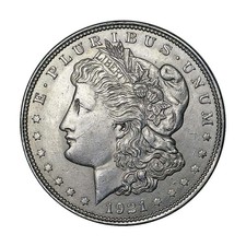 1921 P D or S $1 Morgan Silver Dollar Brilliant Uncirculated picture