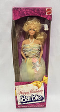 Vintage Mattel Happy Birthday Barbie Doll 1980 New In Damaged Box picture
