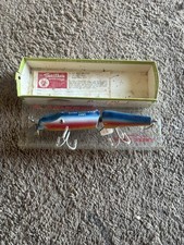 Vintage Creek Chub Jointed Pikie Rainbow Fishing Lure w/ Original Box picture