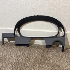 READ 04-08 Chrysler Crossfire Dashboard Speedometer Cluster Trim Bezel Gray OEM picture