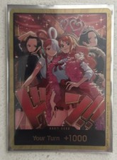 ONE PIECE Card Game 1x Gold Don Nami Boa Hancock Heroines Special Set EB03 EN  picture