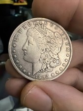 1893 P Morgan Silver Dollar Great Set Filler Possibly Cleaned picture