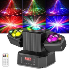 RGBW  Laser Light LED Moving Head Disco Stage Lighting Beam DMX512 Party DJ 50W picture
