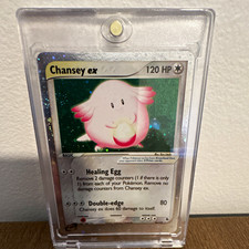 2003 Pokemon Chansey ex 96/109 Holo EX Ruby & Sapphire Vintage Rare picture