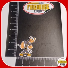 Popeye Firefighter die-cut vinyl sticker picture