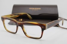 NEW OLIVER PEOPLES OV 5470U 1310 HOLLINS BROWN HORN AUTHENTIC EYEGLASSES 53-20 picture