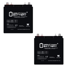 Mighty Max 8V, 170Ah, AGM, Battery Replaces Deep Cycle Golf Cart US8VGC - 2 Pack picture